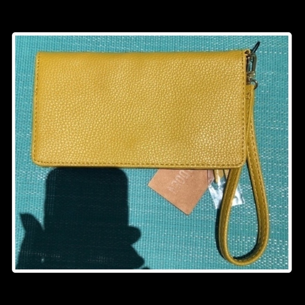 STEVE MADDEN B-Nelly Core Fold Over/Bifold Wristlet Wallet in Marigold NWT - Picture 13 of 13